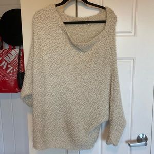 Slouchy Off the Shoulder Sweater